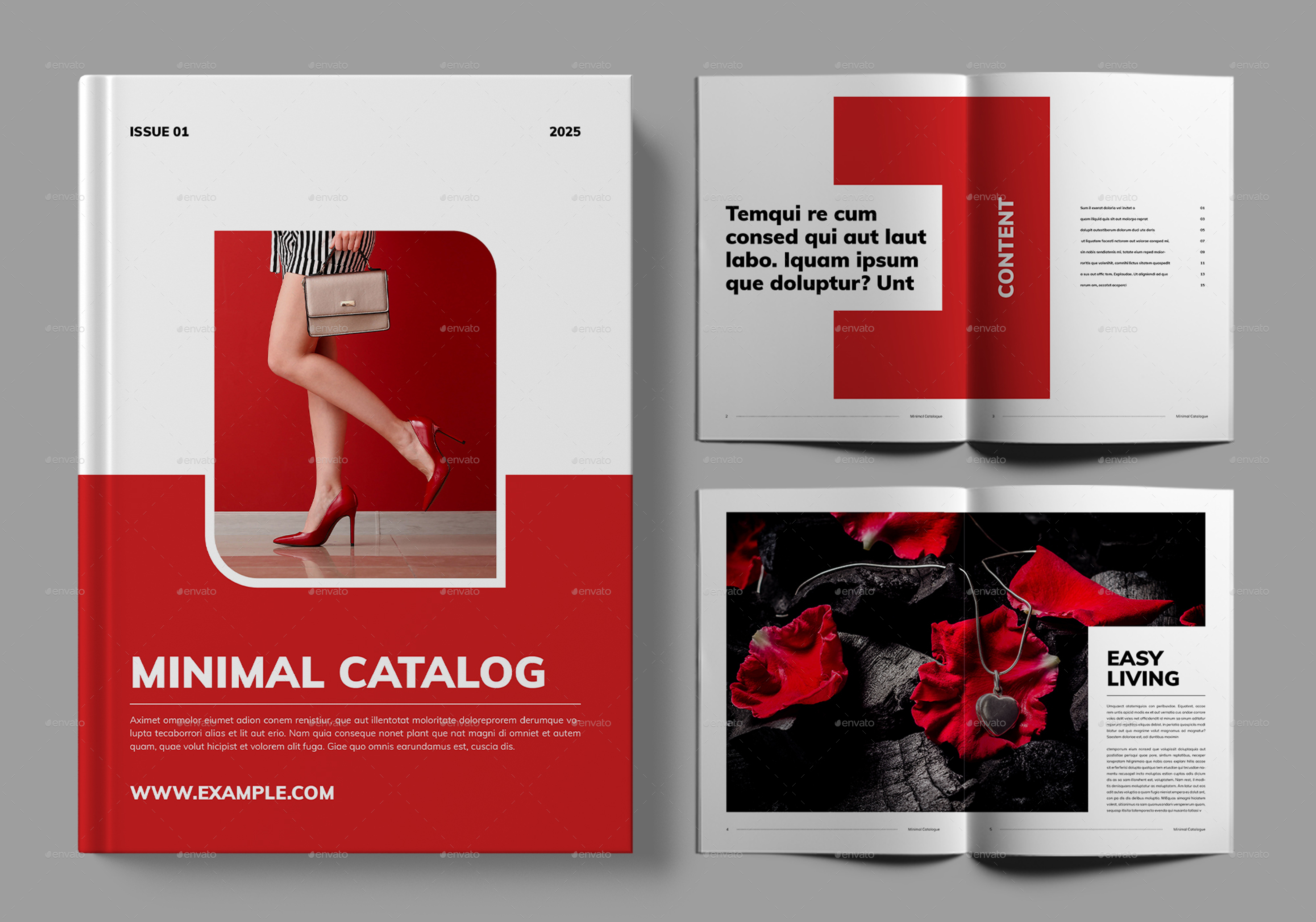 Minimal Catalog Template, Print Templates GraphicRiver